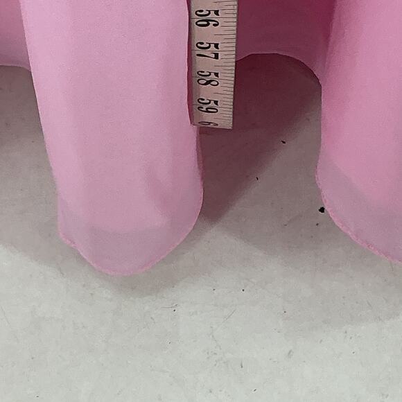 AW BRIDAL 22 3X plus candy pink bridesmaid wedding party maxi dress NEW B104 - Picture 3 of 7